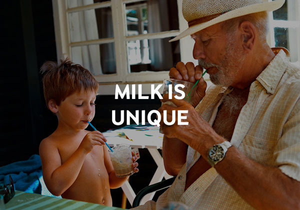 Naše čerstvé mléko je přirozeně výživné.